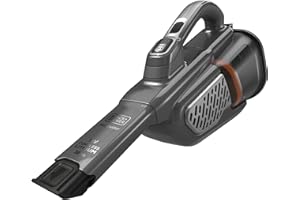 BLACK+DECKER, Aspirabriciole Senza Fili Potente a Batteria Litio Bocchetta Aspirante Estendibile, 2 Livelli di Aspirazione, Ottimo per le Altezze, Contenitore Rimovibile, 700ml 18V 36Wh. BHHV520BT-QW