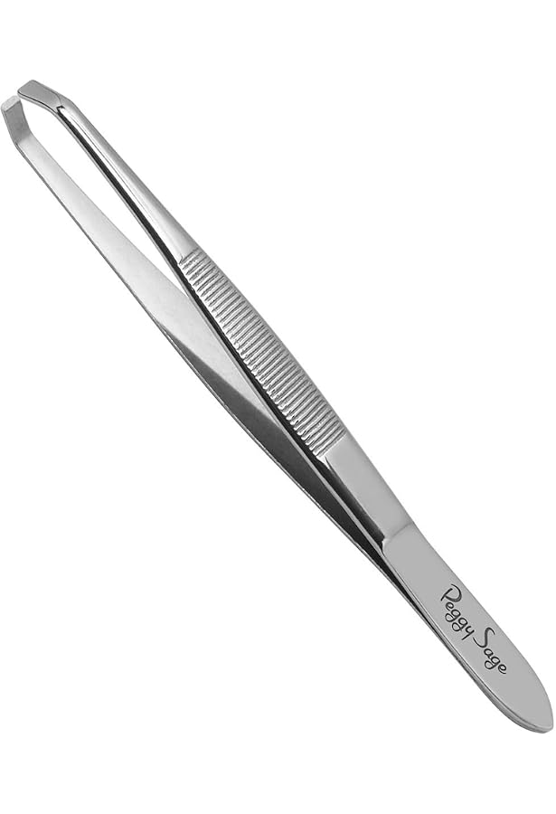 Lime à Ongles Professionnelle Peggy Sage - Grain Fin 400/400 - Blanche 2 Faces - Réf. 122100