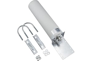 URCIANOW Antenne 10-12dbi 23cm Antenne de Plafond OmnidirectionneL Le 4G LTE Antenne WiFi Extérieure à Distance Féminine 698-960/1710-2700Mhz pour Téléphone Mobile 4G Routeur Modem Gateway Home Phone