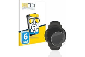brotect Pellicola Protettiva Vetro per Garmin Instinct 2 Solar Protezione Schermo (6 Pezzi) [Durezza Estrema 9H, Chiaro]