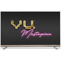 Vu 215cm (85 inches) The Masterpiece 4K Ultra HD Android QLED TV 85QPX (Armani Gold) (2020 Model)