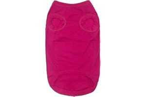 Yyyuluo Cotone Morbido Traspirante Tinta Unita Colore Cani Abiti Vestiti Abbigliamento Vestibilità per Piccolo Medio Cane Gatto Camicie