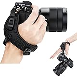 JJC - Cinghia per fotocamera mirrorless per Nikon Z7 Z6 D5600 D5500 D5300 D5200 D5100 D5000 D3500 D3400 D3300 D3200 D3100 Can