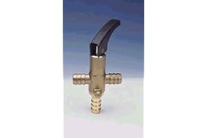 BRUNNER Reich Ablassventil aus Kunststoff mit 2 Eingängen