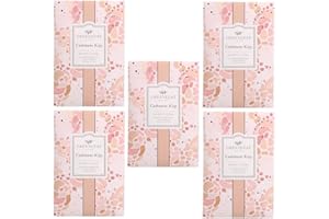 GREENLEAF GIFTS 5 x Greenleaf - CASHMERE KISS - Duftbeutel für Schränke - Packung mit 5 Beuteln 11,5 x 17 cm - Düfte und Düfte für zu Hause