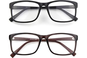 CGID CN12 Retro Anteojos Lente Claro Gafas Para Mujer y Hombre