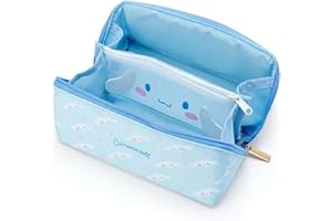 VKWE My Melody Pencil Case, Cinnamoroll Stationery Bag, Multicolor Pencil Case, Pom Pom Purin Cosmetic Bag, Compact Zipper Bag (Color : Blue)