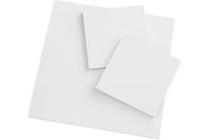 Spieltz Tablero de juego para manualidades: Tablero de juego en blanco para diseñar, de cartón forrado con papel de lino, blanco, producido en Europa 3 tableros en blanco