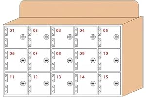 XDXINY Armadietto di stoccaggio del telefono cellulare trasparente montabile a parete armadietto del telefono cellulare serratura della fabbrica scatola di immagazzinaggio del personale scatola di
