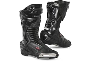MAXIMO-MOTO Men's Motorcycle Boots, Motorbike Shoes for Men, Motocross Boots with Superior Comfort and Protection, Racing shoes