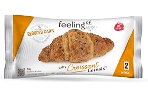 FEELING OK CROISSANT OPTIMIZE SALTY CEREAL BOX DA 30 CROISSANT DA 50G + OMAGGIO CREMA SPALMABILE 250G - NT INTEGRATORI