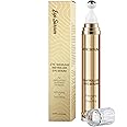 Caffeine Eye Serum, Under Eye Cream for Dark Circles and Puffiness Eye Care Eye Serum Anti Aging with 360° Massage Ball Reduce Eye Bags, Wrinkles and Fine Lines
