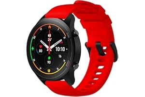 YHC, Cinturino per Xiaomi Mi Watch, 22 mm di larghezza, compatibile con Xiaomi Mi Watch Color Sport
