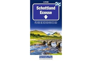 Kümmerly+Frey Regional-Strassenkarte Schottland 1:275.000: Inkl. Transitpläne, Ortsverzeichnis und Reiseinformationen