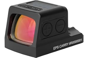 ‎HOLOSUN Holosun EPS-CARRY-RD-MRS geschlossenes Reflexvisier 2MOA/32MOA Rotpunkt, Aluminium, schwarz, Jagd, Sportschießen Softair, tactical mini, Glock, H&K - 70155853