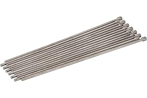 HAZET Aiguilles de rechange 9035M-050 - En acier inoxydable - Diamètre : 1,3 mm - Compatible avec HAZET 9035M - Pour un traitement efficace de la surface et une élimination de la rouille