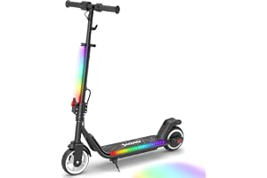 iScooter elscooter för barn 8-14 år IK3MAX, 250W toppmotor, 8/13/19 km/h, körtid upp till 10 km, hopfällbar och justerbar höj