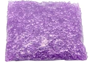 Evilandat 5000 PCS Streudeko Diamant Tischdeko Stein Verzierung Hochzeit Glitzert Klar Bling Faux Acryl Optik, 4,5 mm, Lila