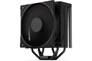 ENDORFY Fera 5 Black, cpu cooler, am4 cooler, Fluctus 120mm fan, multi-socket AMD and Intel compatibility, 6 year warranty, am5 cpu cooler, AM5, LGA1700, LGA1200, EY3A011