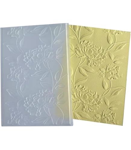 Sizzix 665632 Chemise Gaufrage 3D Mini Roses Tim Holtz – Texture Botanique Pour Cartes Et Projets