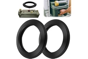 NAZAZ Toilettendichtung RV für Thetford C200 C250 C260 C400 C2 C3 C4, Schieberdichtung Silikon Ersatzdichtung Fäkalientank, Wasserdichte Lippendichtung, WC-Dichtung für Thetford Toilette, 2er Pack