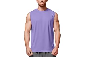 Zengjo Mens Vest Tops Running Sports Quick Dry Gym Tank Top Sleeveless T Shirt Moisture Wicking