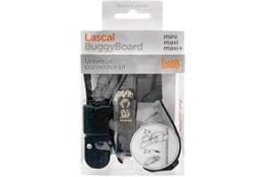 Lascal 19211 Universal Coupling BuggyBoard, Black [screw color - gray]