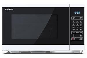 Sharp YC-MG252AE-W, Four Micro ondes 25 litres Blanc avec Gril