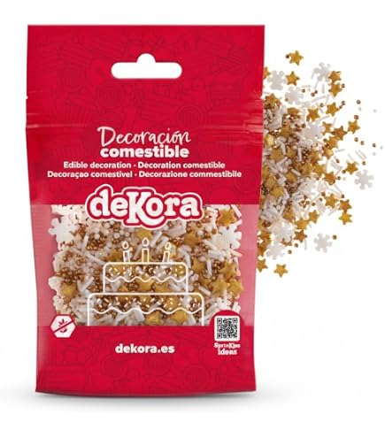 Dekora Vermicelli Codette Di Cioccolato 100g - Topping Decorativo Per Torte, Cupcake E Dolci