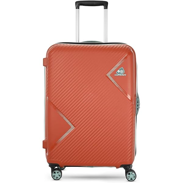 Buy Kamiliant Polypropylene KAM Hard Shell Double Spinner Suitcase