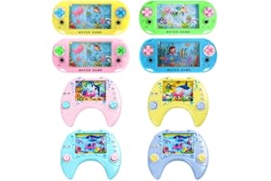 Shinybox Wasser Flipper, 8 Stück Wasser Handheld Spiel Arcade Mini Wasser Ring Spiel Kinder Wasserflipper Fun Geschenke Mitgebsel Kindergeburtstag für Verschiedene Altersgruppen