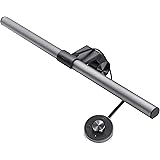 BenQ ScreenBar Plus Monitor Light, LED Light Bar with Desktop Dial, Auto Dimming, Brightness & Hue Adjustment, Space Saving H