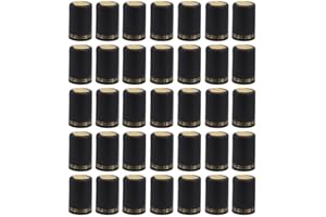 Lpitoy Capsules Thermorétractables en PVC, 200 Pièces, Film Rétractable pour Bouteilles De Vin, Bouchons Rétractables pour Caves À Vin Usage Domestique