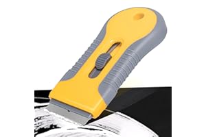 HMEUEST Multi-Surface Cleaning Tool, Non Scratch Oven, Hob Glass and Cooktop Cleaning Tool with 30 Spare Replacement for Glass, Ceramic, Remove Burned-On Food