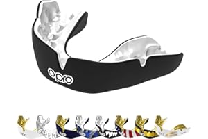 OPRO Protège-Dents Ajustement Sur Mesure Immédiat – Protection des Dents Professionnelle Adultes et Enfants – Boxe, MMA, Rugby, Hockey – Moulage Rapide – Garantie Dentaire Incluse
