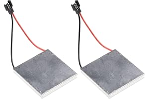 HpLive 2 pezzi Camino Ventola Generatore Foglia, Forno Camino Ventilatore Accessori Motore Generatore Foglia Stufa Bruciatore Riscaldamento Parte 40 mm