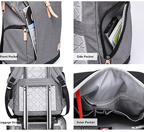 Wasserdicht Laptop Rucksack 15 6 zoll f  r M  nner und Frauen - Cornasee Diebstahlsicherung Tagesrucksack Schulrucksack College-Rucksack gro  e Kapazi