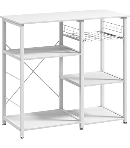 Scaffale Cucina Salvaspazio DanDiBo 96686 Microonde Inox 3 Livelli