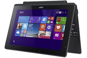 Acer Switch 10E PC Portable 2-en-1 Tactile 10" Gris (Intel Atom, 2 Go de RAM, SSD 64 Go, Windows 10 Home)