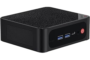 Beelink SER5 MAX Mini PC, AMD Ryzen 7 5800H con 8 core e 16 thread fino a 4,4GHz, 16GB di RAM e 1TB di SSD, schermo 4K a 60Hz con supporto per fino a 3 schermi (HDMI/DP/Type-C), BT5.2, Wi-Fi6