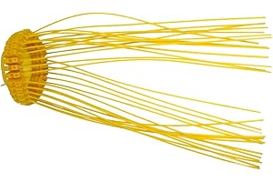 Mondial Extincteur - Lot de 300 Scellés de sécurité jaunes en Polypropylène, Sécurité, Simple, 160 mm x 6 cm, Portrait, SIGNAGE, Montage sur table