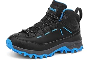 Xemuck Kinder Wanderschuhe Jungen Trekking Wanderstiefel Mädchen Outdoor Turnschuhe Trekkingschuhe Komfort Four Seasons Schuhe EU 30-39