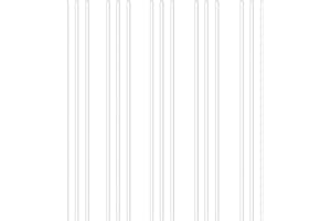 Swpeet 15Pcs White Acrylic Dowel Rods Kit - 3mm Diameter, 300mm Length Clear Round Solid Bar for Model Making and DIY Crafts