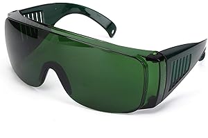 Fafeicy Okulary ochronne, okulary laserowe, okulary ochronne, laserowe okulary ochronne, filtr okularowy