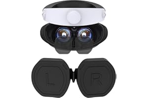 FYOUNG Copriobiettivo per Playstation VR2, in morbido silicone, antipolvere e antigraffio, per PSVR2, tappo ispessito per occhiali PSVR 2, lavabile, per accessori PS5 VR2 (confezione da 1)