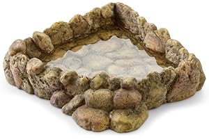 Exo Terra Corner Water Dish, ciotola per acqua rettangolare extra grande, XL