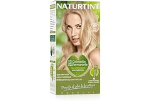 Naturtint Coloration bez amoniaku, 100% szary zasięg, składniki warzywne, kolor naturalny i trwały, 10n blond alba, 170ml