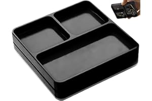 RCTHJIA Magnetic Tool Tray Organizer, Small Tray for Electronic Repair Screws, Magnet Toolboxes Small Parts Holder for Organization, Storage Tool for Screw, Nuts and Bolts, Socket, Pin, RC Car Drone Phone