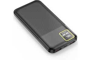 Hoshom Power Bank Portable Charger 22.5W Fast Charging, 10000mAh Battery Pack for iPhone, PD QC 3.0 PowerBank USB C Input & Output, Compatible with all Phones iPad and smaller Devices