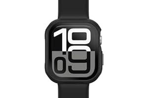 OtterBox Eclipse Watch Bumper with Integrated Glass Screen Protector for Apple Watch Series 11/10-46mm, Tempered Glass, Shockproof, Drop proof, Sleek Protective Case, Black